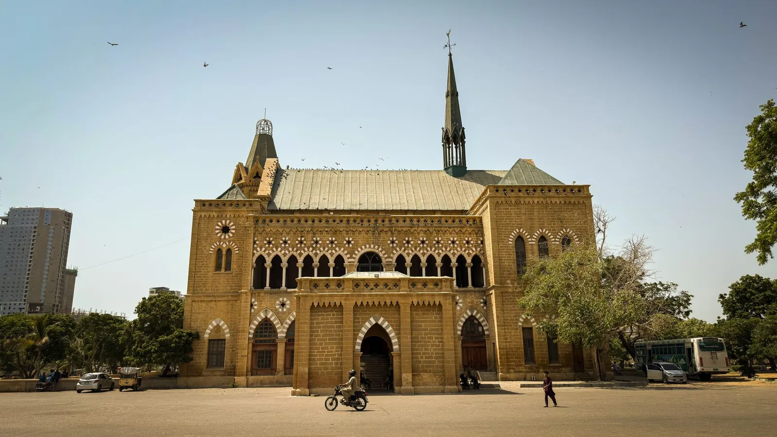 Frere Hall, a landmark in Karachi